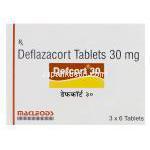 デフコート30　Defcort30、ジェネリックカルコート　Calcort、デフラザコート30mg　箱